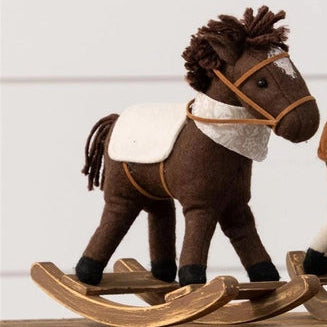 Decorative Fabric Rocking Horses image 0