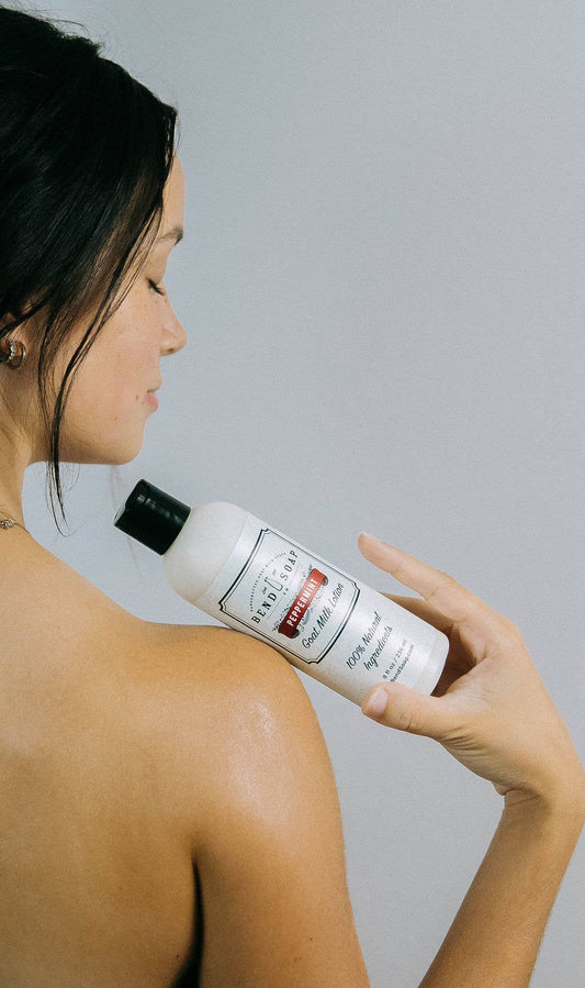 Peppermint Goat Milk Lotion (8oz)