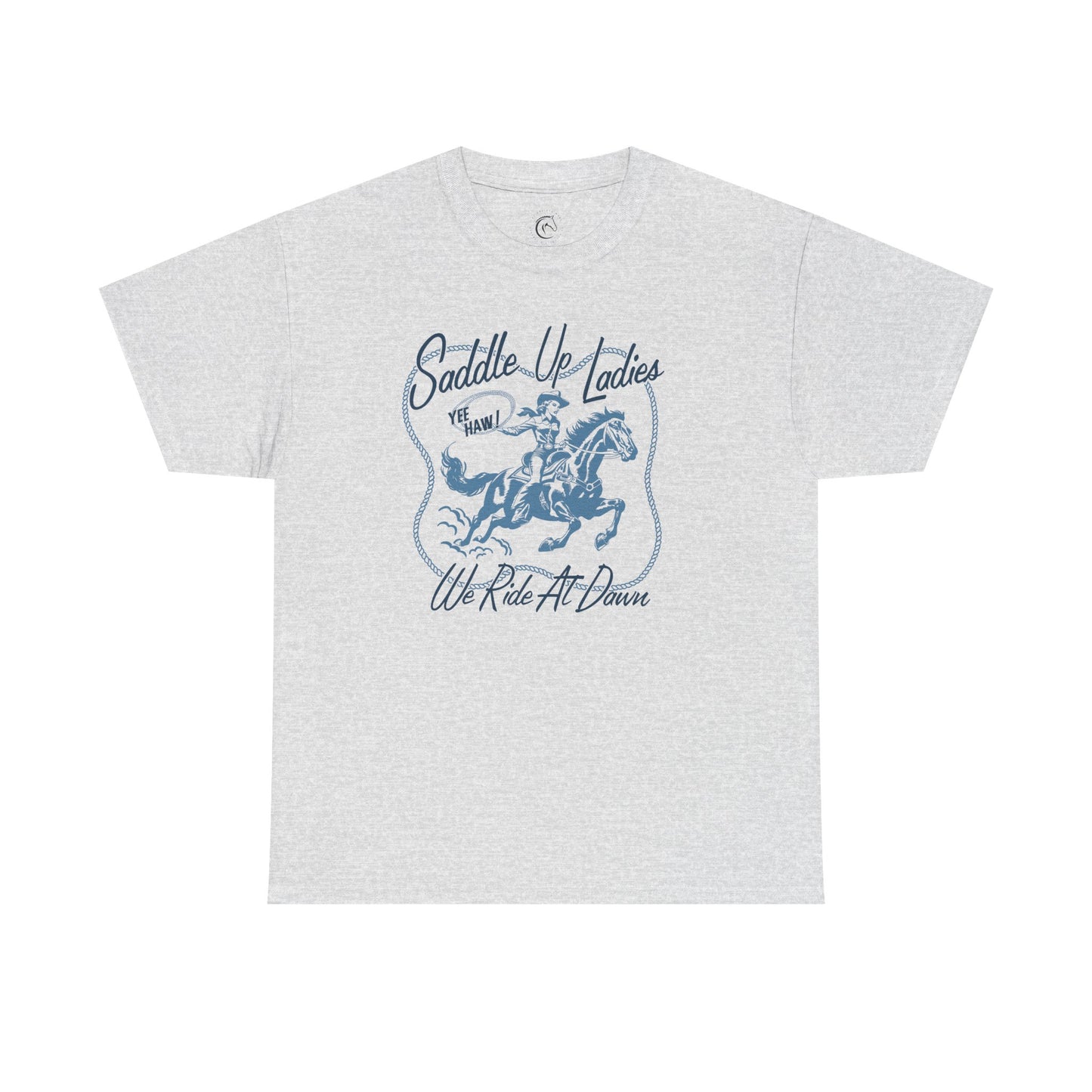 SADDLE UP- Cotton Tee