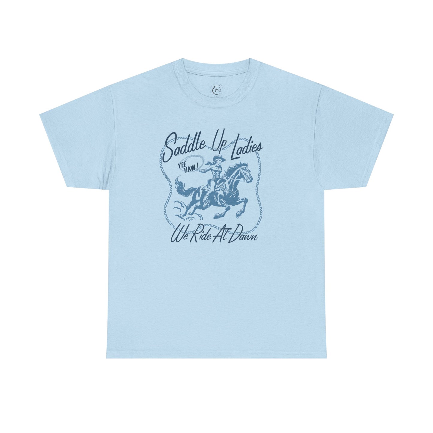 SADDLE UP- Cotton Tee