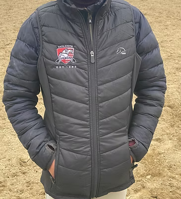 Dana Smith Kids Vest: embroidered Logo on Front and Back
