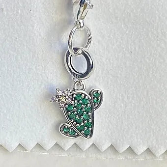 Large Cactus Charm image 0