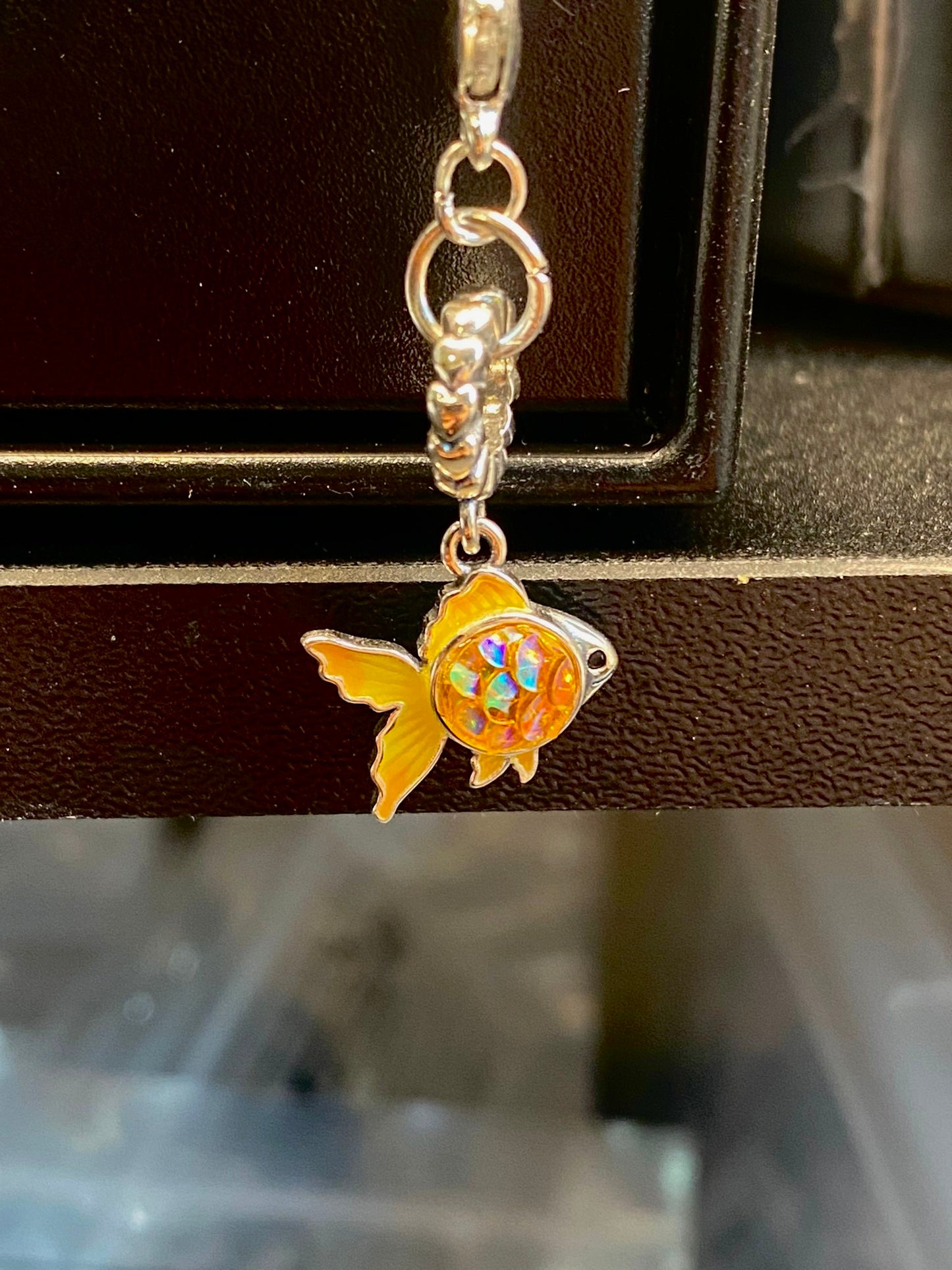 Gold Fish Charm image 1