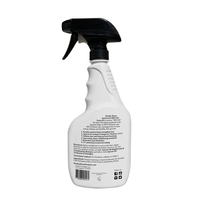 Knotty Horse Apricot Oil RECON Protein Leave-In Conditioner image 1