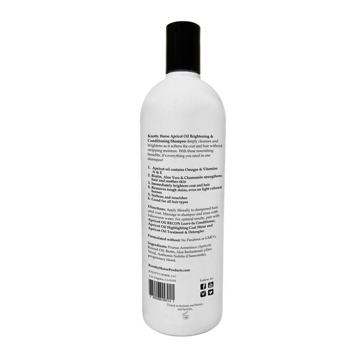 Knotty Horse Apricot Oil Brightening Shampoo image 1