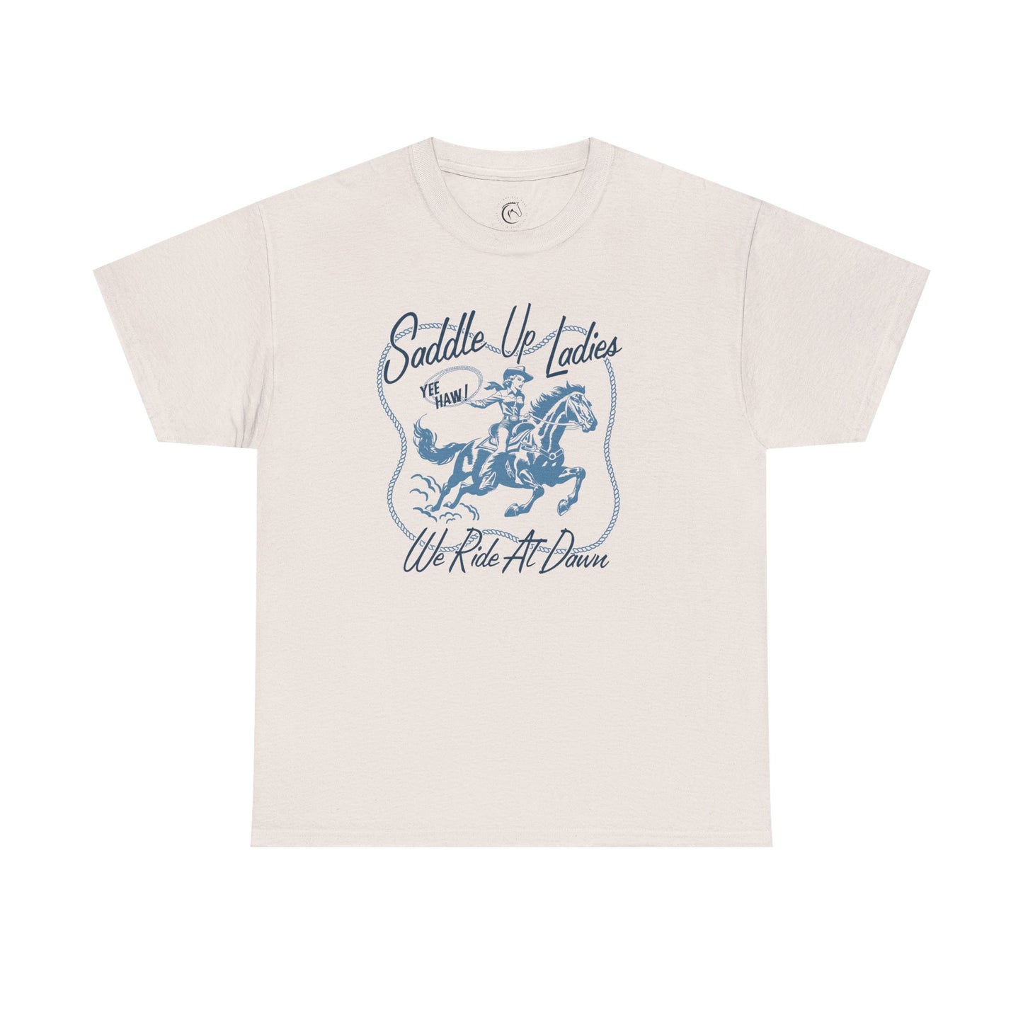 SADDLE UP- Cotton Tee
