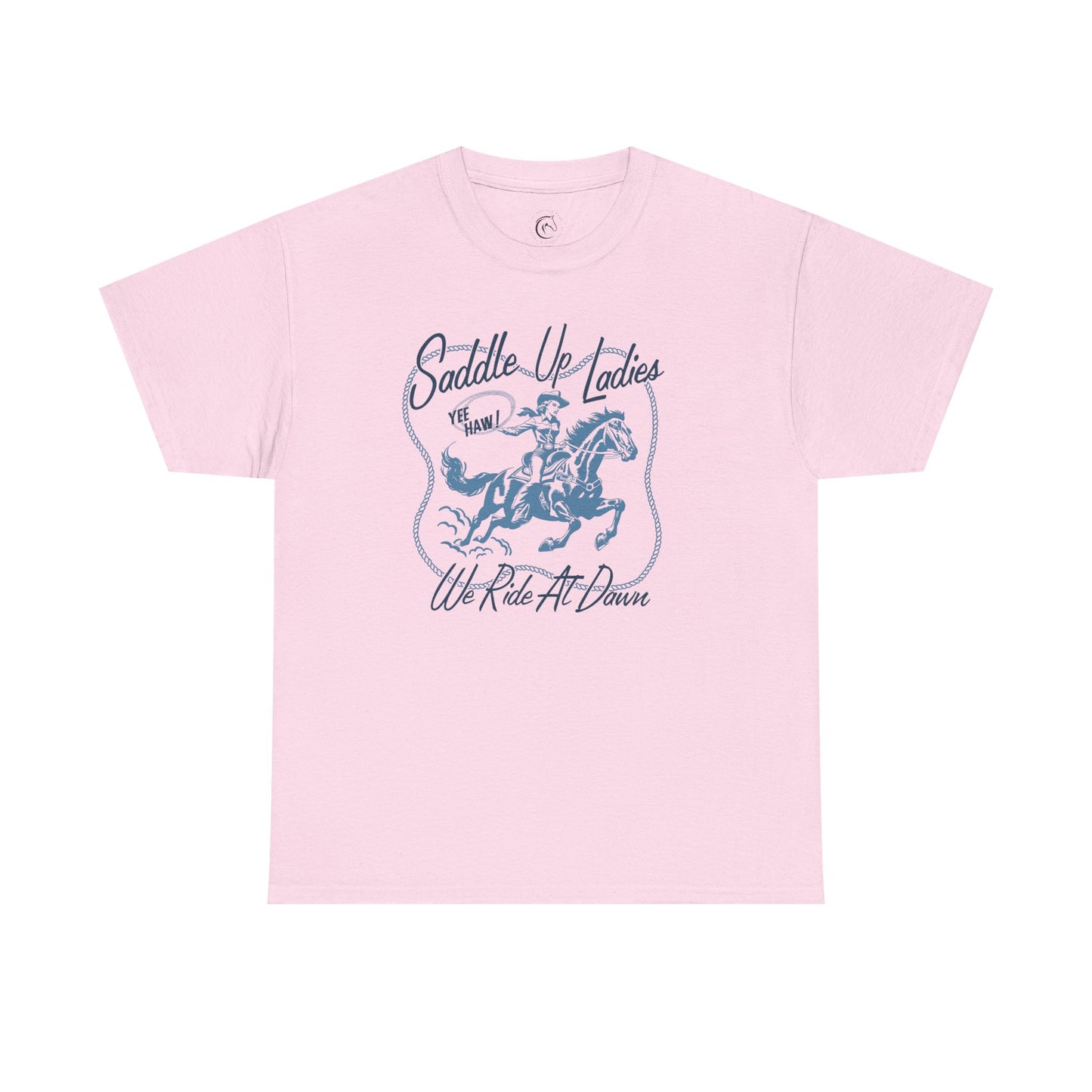 SADDLE UP- Cotton Tee
