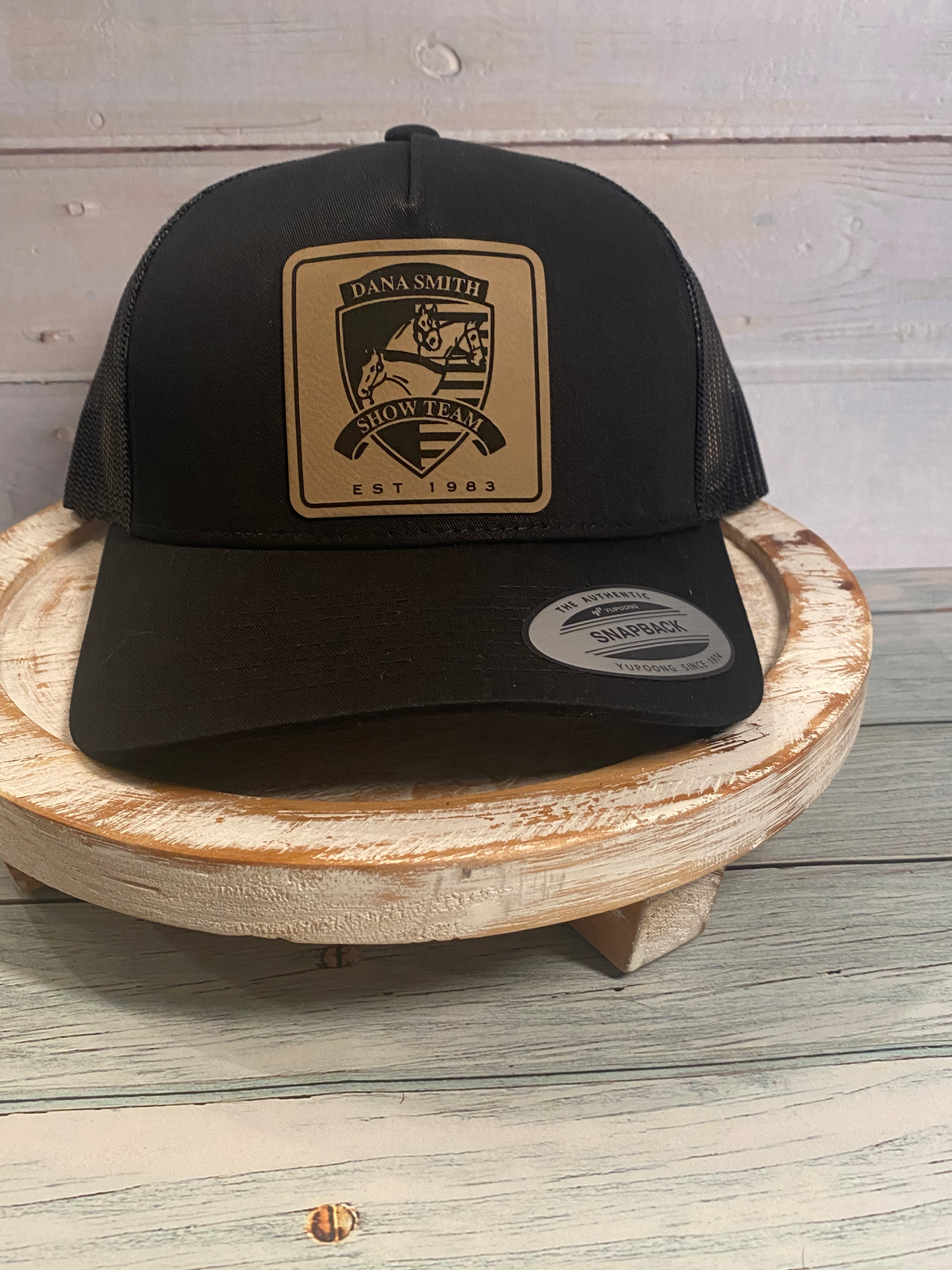 Dana Smith Show team Leather Patch Hats #020 image 5