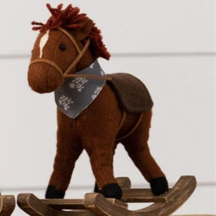 Decorative Fabric Rocking Horses
