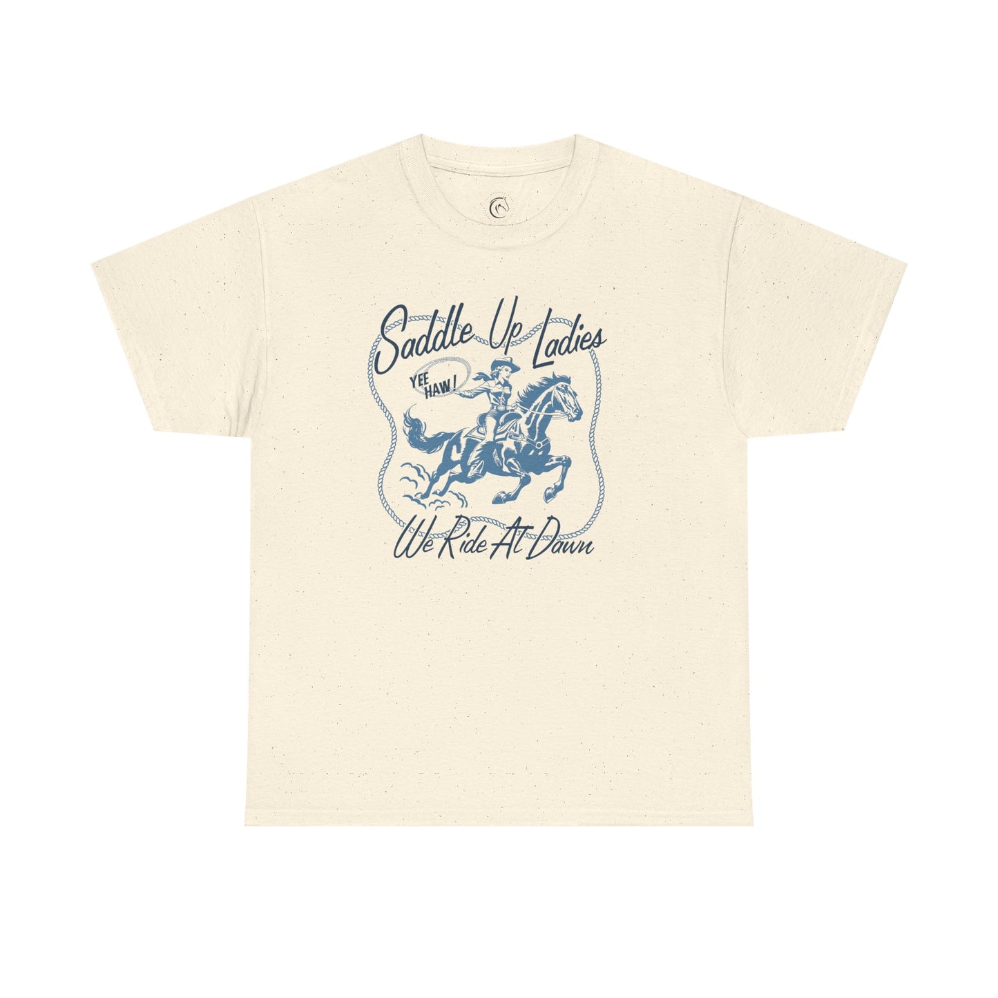 SADDLE UP- Cotton Tee