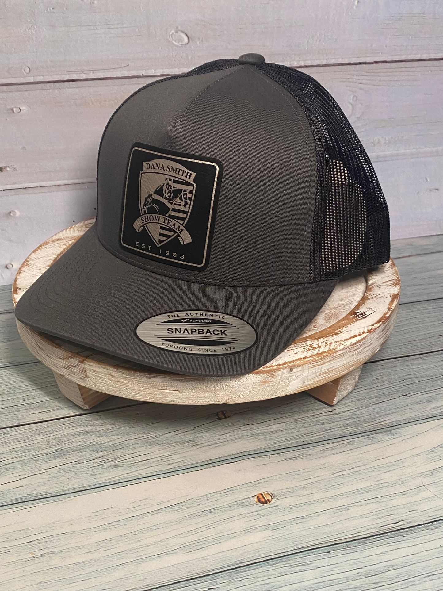 Dana Smith Show team Leather Patch Hats #020 image 4
