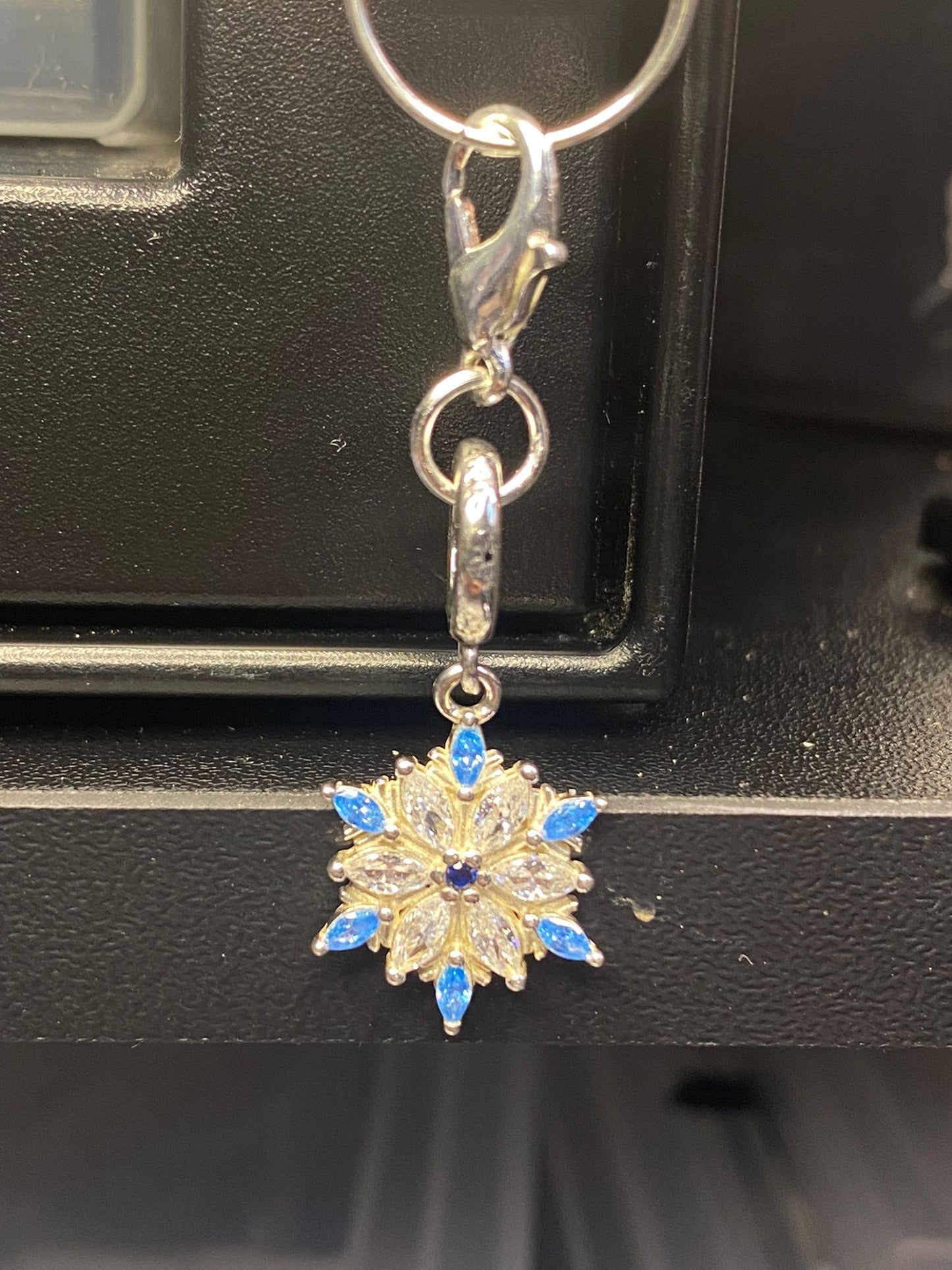 Sterling Silver Snowflake Charms image 3