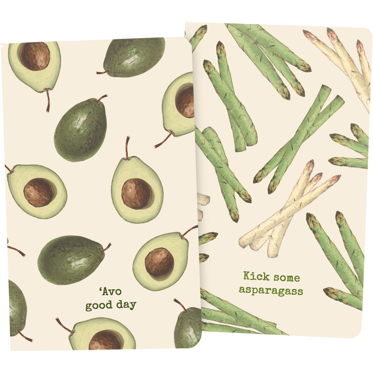 "Kick Some Asparagass"(Asparagus Notebook) image 0