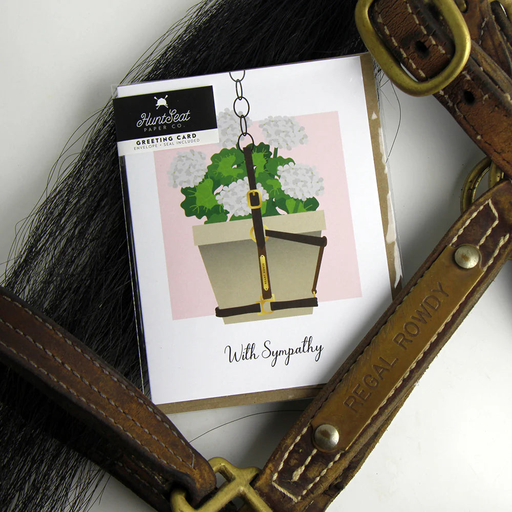 With Sympathy - Horse Grief Card image 1