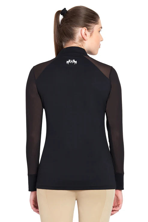Equine Couture Ladies Erna EquiCool Long Sleeve Sun Shirt image 1