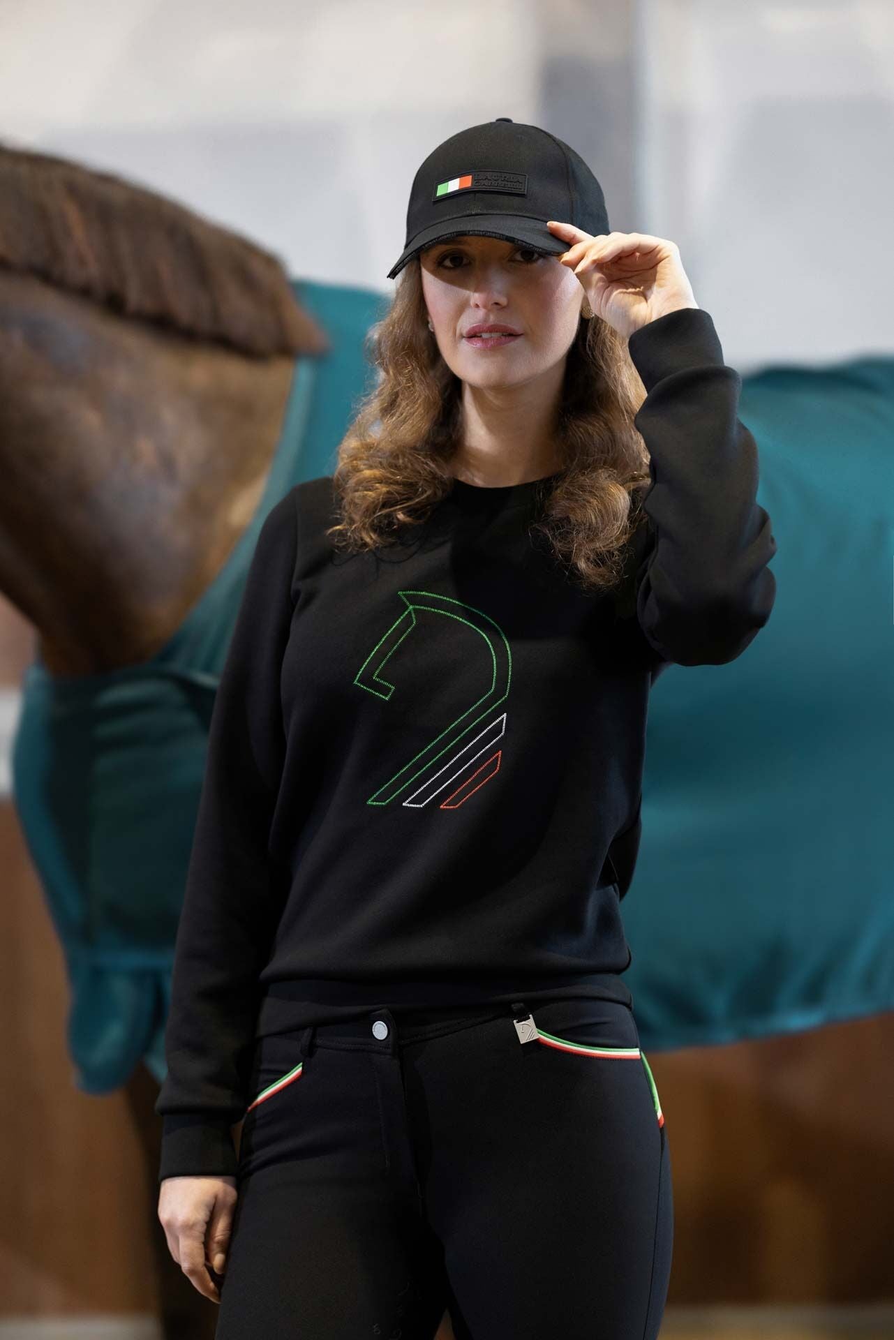 Amalfi Horse Head Sweater image 7