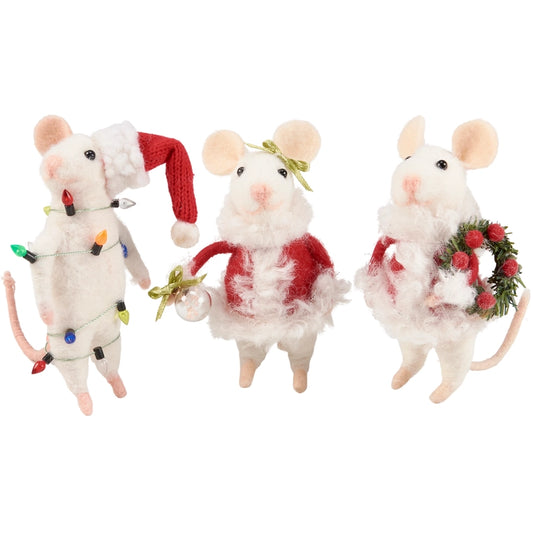 Claus Family Mice Critter Set image 1