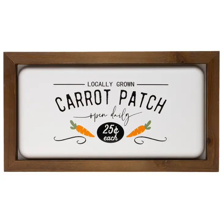 Carrot Patch Metal Sign image 0
