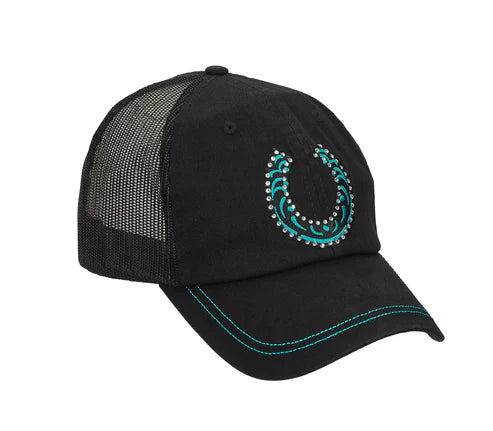 Rhinestone Horseshoe Cap image 1