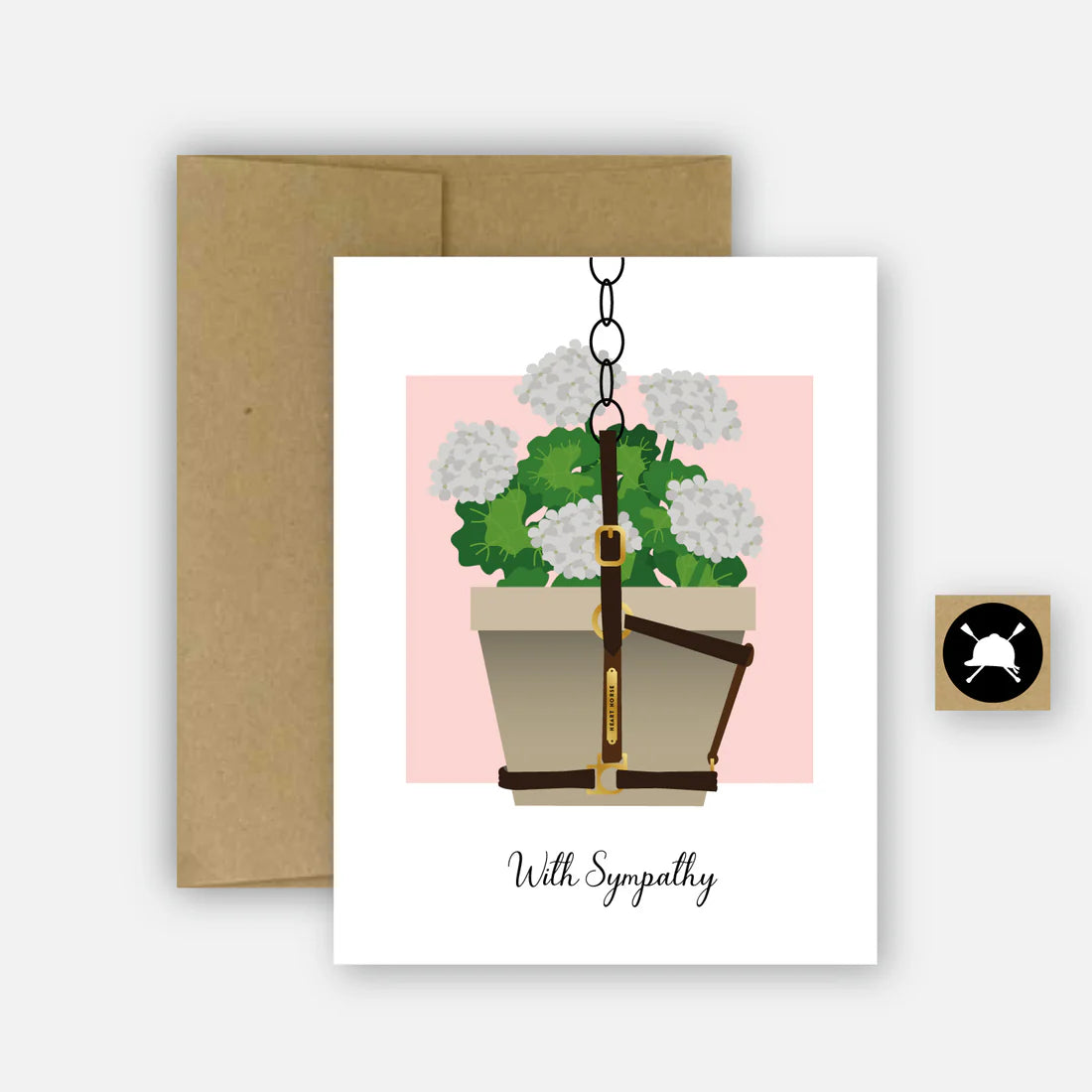 With Sympathy - Horse Grief Card image 0