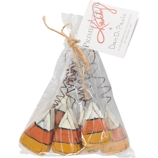 Candy Corn Ornament Set image 1