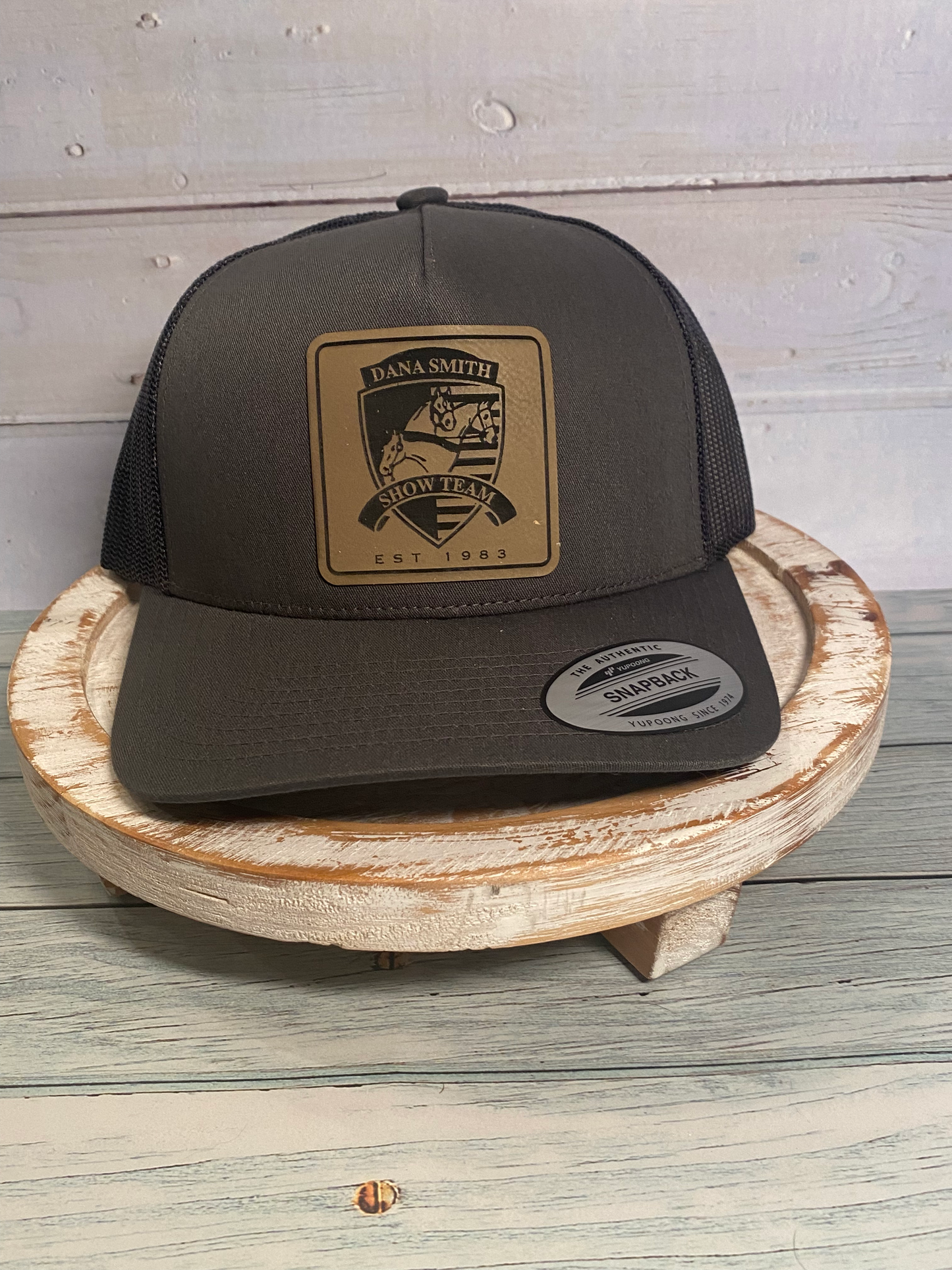 Dana Smith Show team Leather Patch Hats #020 image 6