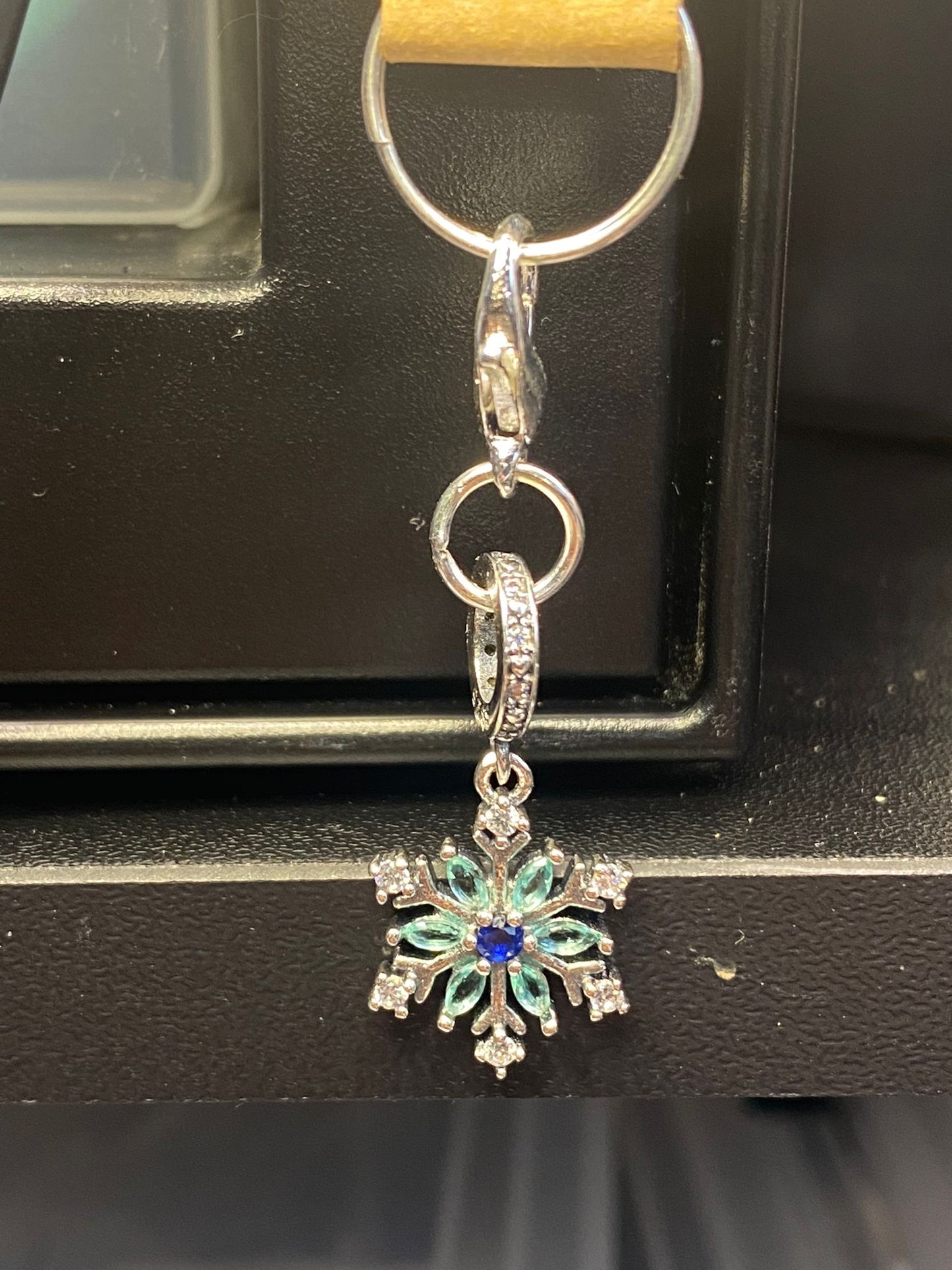 Sterling Silver Snowflake Charms image 2
