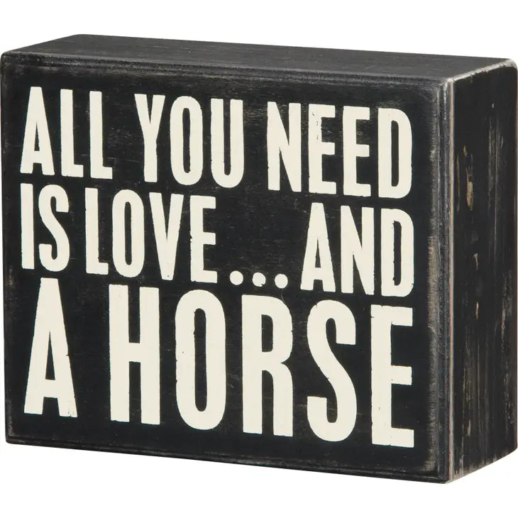 A Horse Box Sign image 0