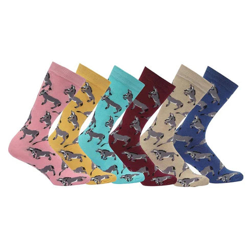 Playful Donkeys Socks image 0