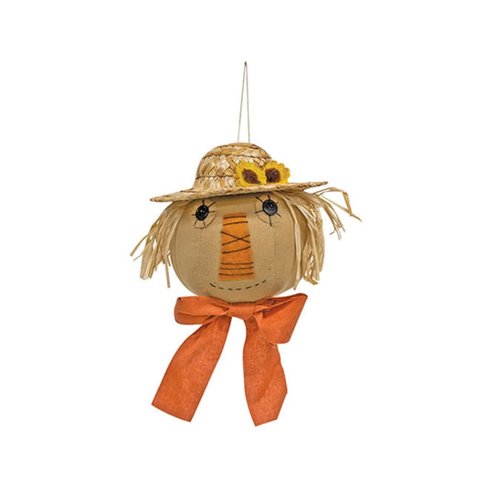 Scarecrow Head Ornament image 1