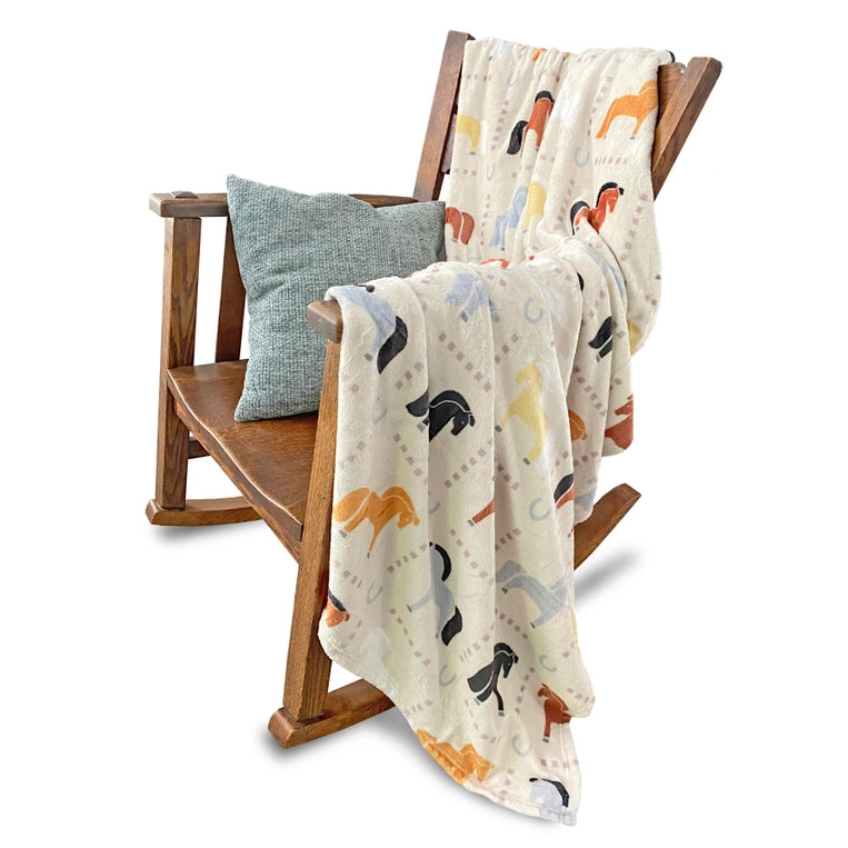 Pony Palisades Throw Blanket image 2