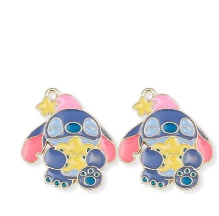 Stitch enamel charms image 3