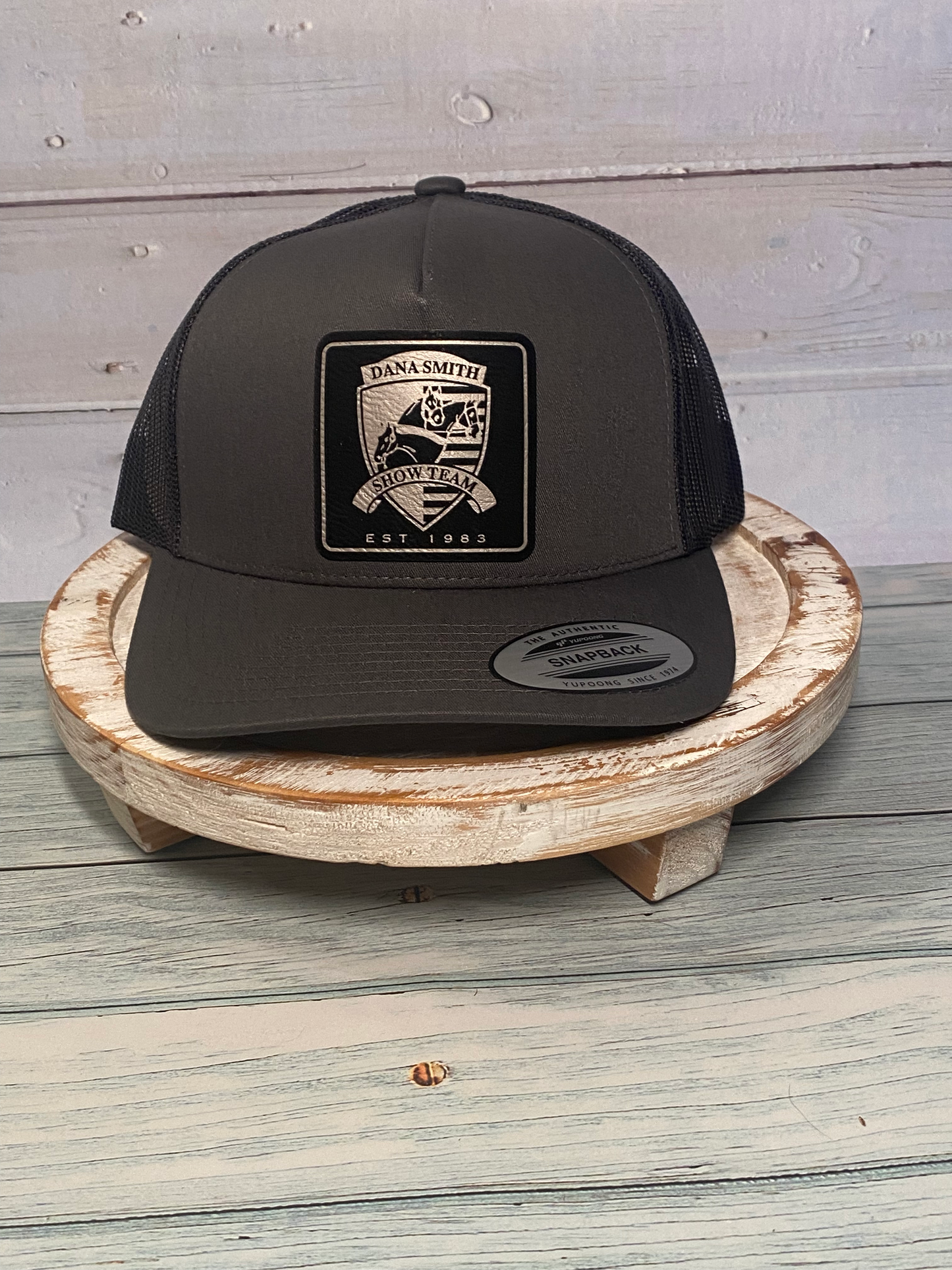 Dana Smith Show team Leather Patch Hats #020 image 3