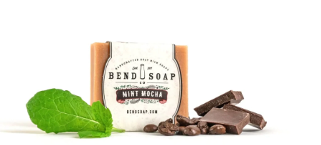 Mint Mocha Goat Milk Soap (Travel Size) image 0