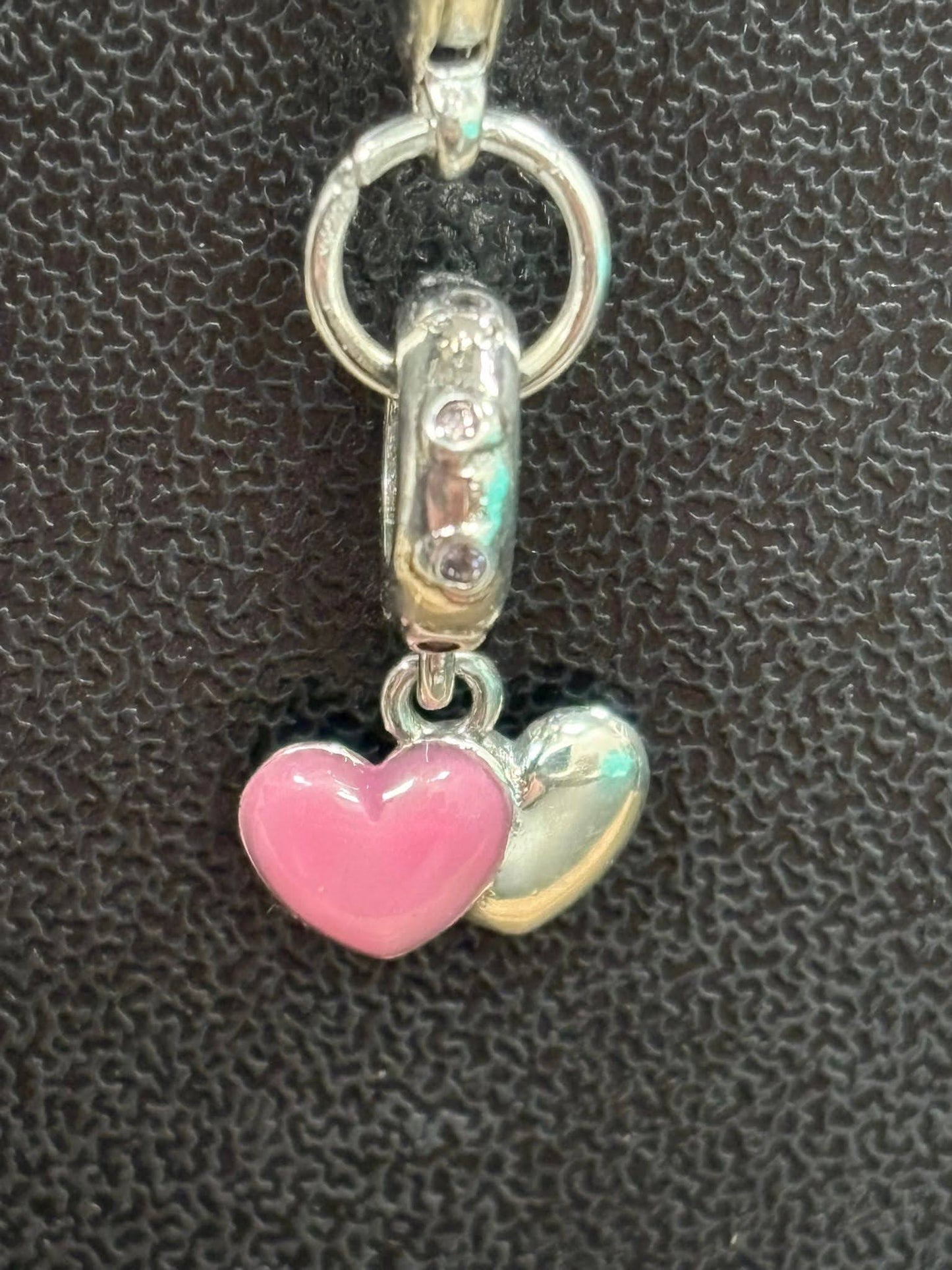 Two Hearts Charm