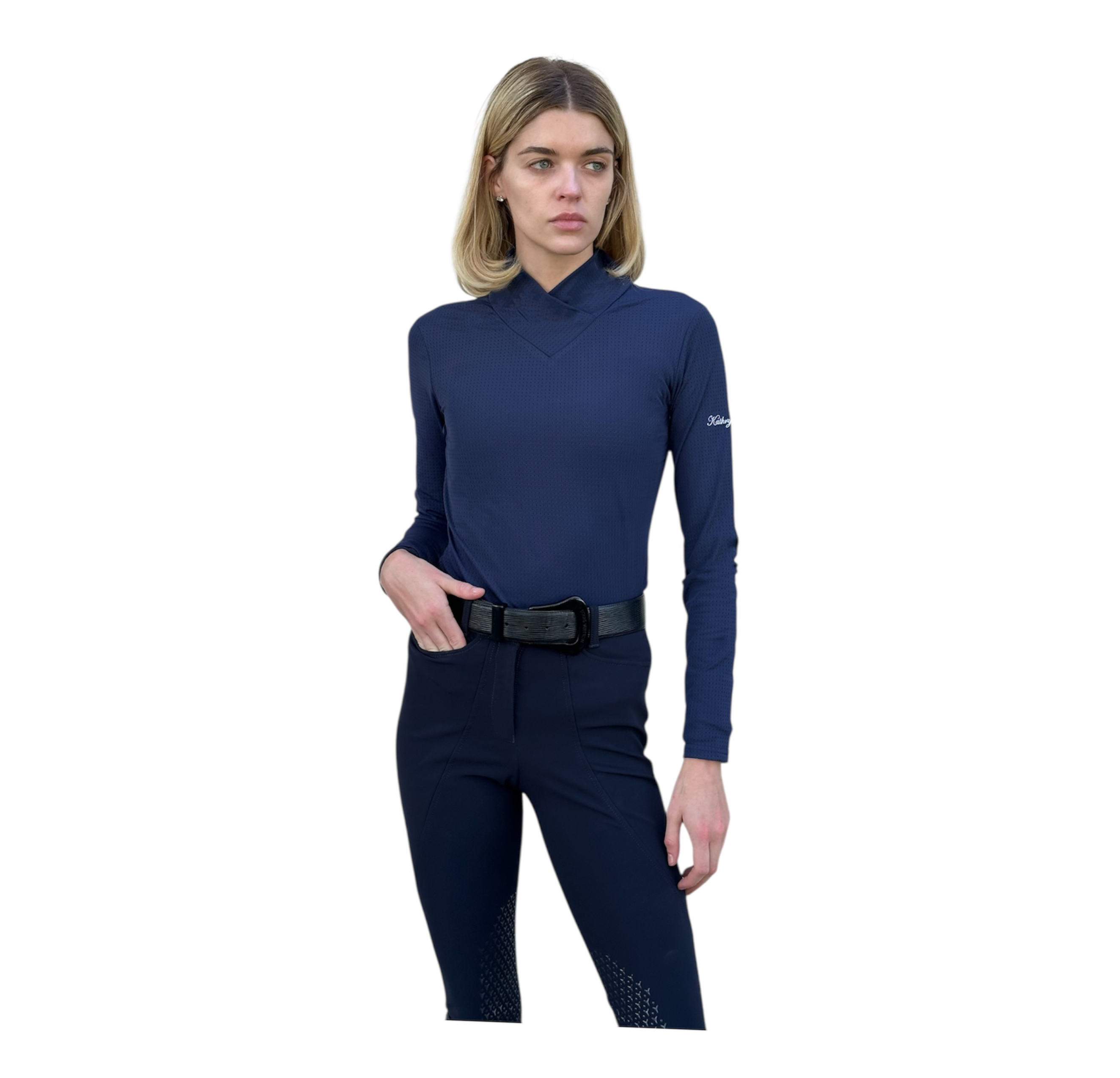 Turtle Lux Schooling Shirt Navy