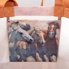 Horses Market Tote image 1