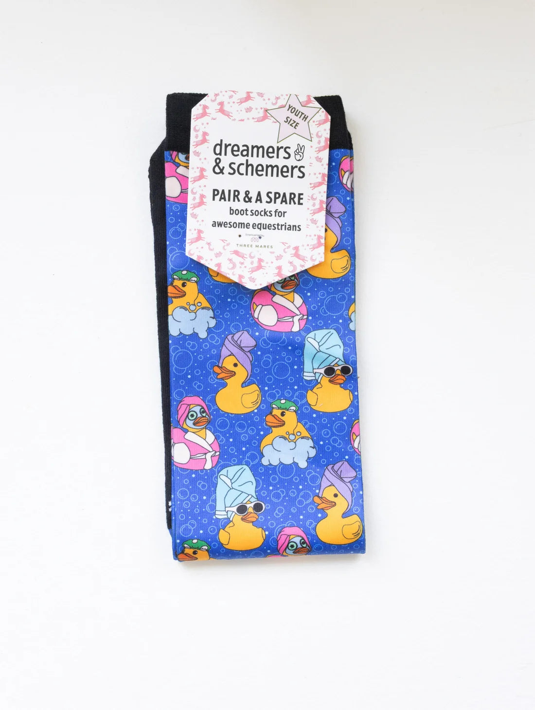 Rub A Dub Duck Youth Pair & a Spare Socks