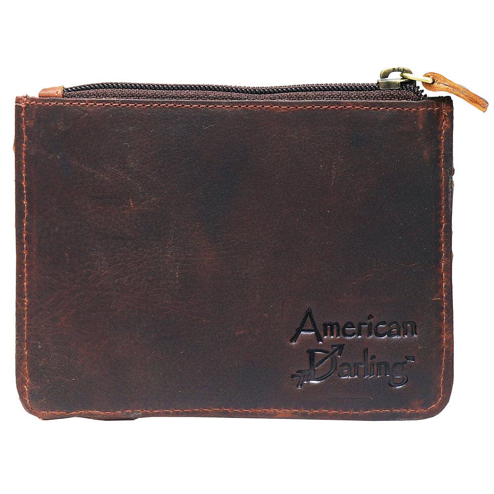 Coin Purse Genuine Western Leather Women Bag Mae