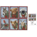 Christmas Animal Note Card Set image 0