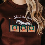 DAPPLEBAY DECK THE STALLS CREWNECK SWEATSHIRT- HOLIDAY 2025