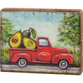 Avocado Perfect Pit Farm Block Sign image 0