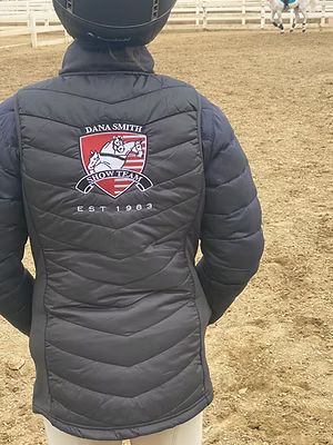 Dana Smith Kids Vest: embroidered Logo on Front and Back