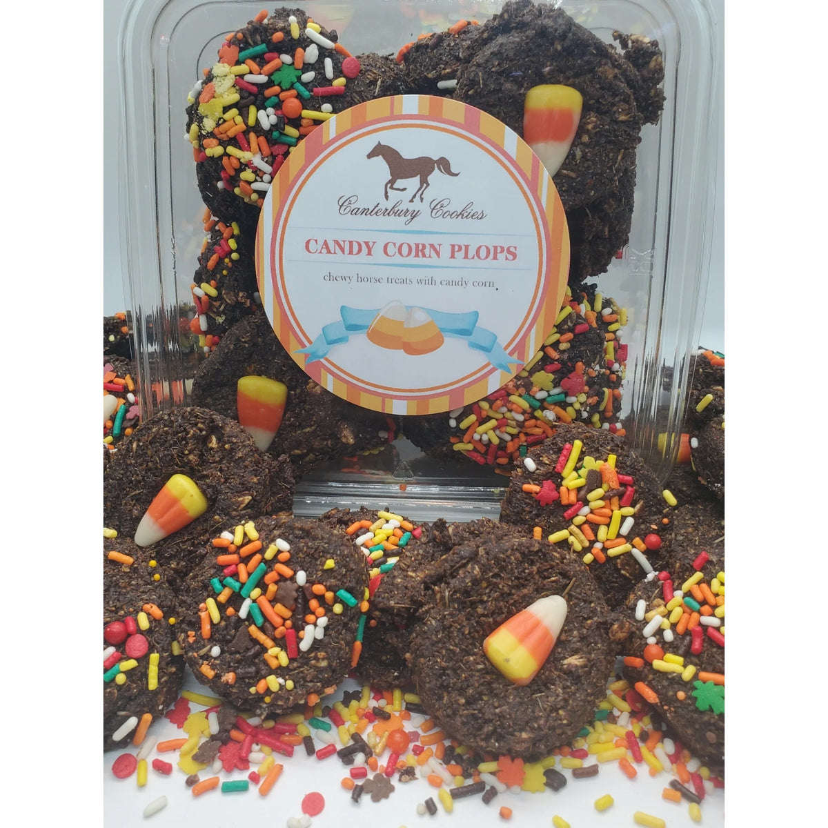 Canterbury Cookies Candy Corn Horse Treat Plops
