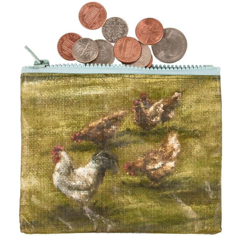 Chickens Zipper Wallet image 0