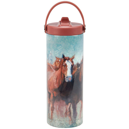 Running Horses Sport Bottle