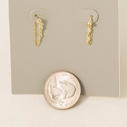 Chain Dangle Earrings image 2