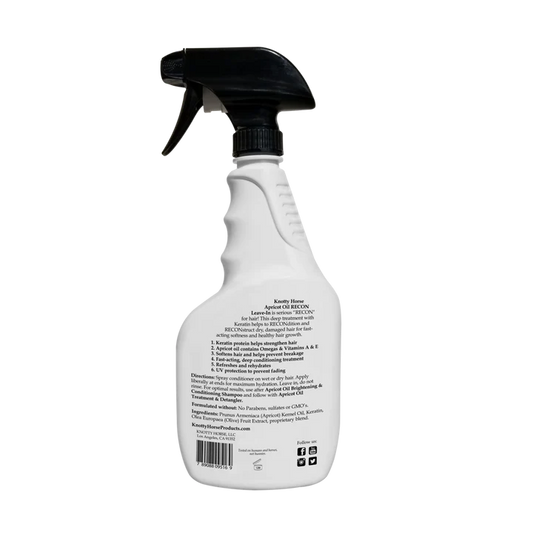 Knotty Horse Apricot Oil RECON Protein Leave-In Conditioner image 1
