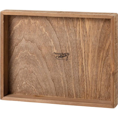 Horse In Field Box Sign