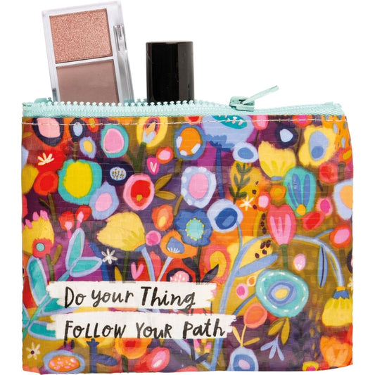 Do Your Thing Follow Your Path Zipper Wallet image 0